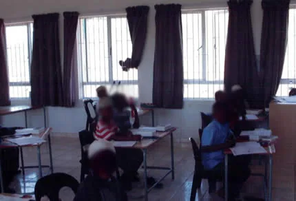 Learners in a classroom